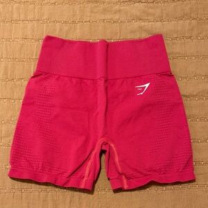Gymshark Hot Pink Seamless Athletic Shorts